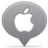 social balloon apple Icon